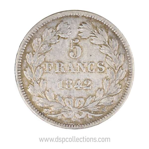 0749 5 francs louis philippe 1er