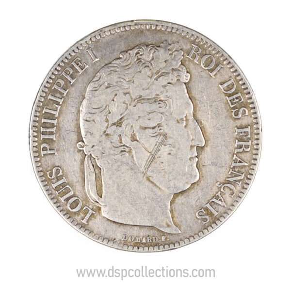 0750 5 francs louis philippe 1er