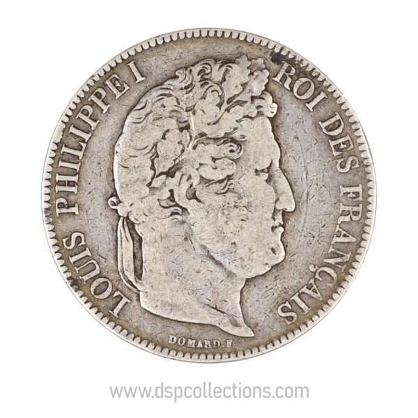 0754 5 francs louis philippe 1er