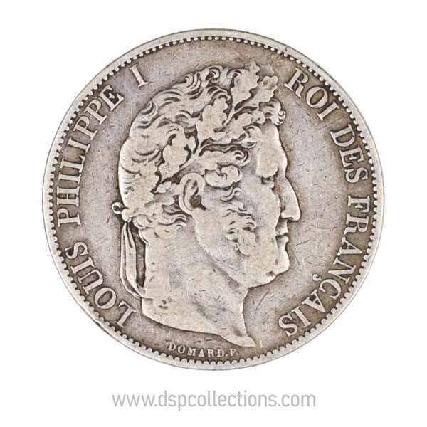 0760 5 francs louis philippe 1er