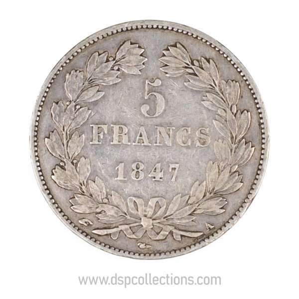 0765 5 francs louis philippe 1er