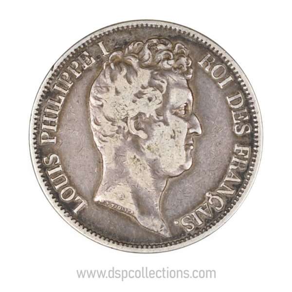 0792 5 francs louis philippe 1er