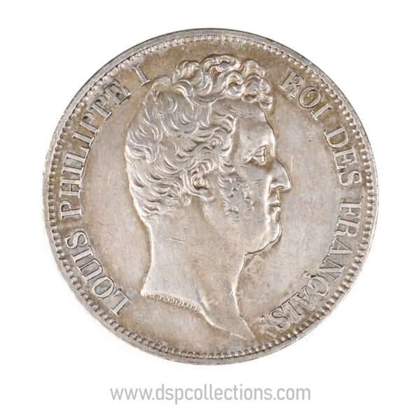 FRANCE, pièce de 5 Francs Louis Philippe Ier, 1831 B / Rouen – Image 2