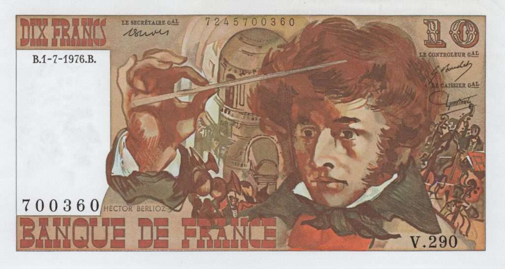 FRANCE billet de 10 Francs Hector Berlioz 01-07-1976