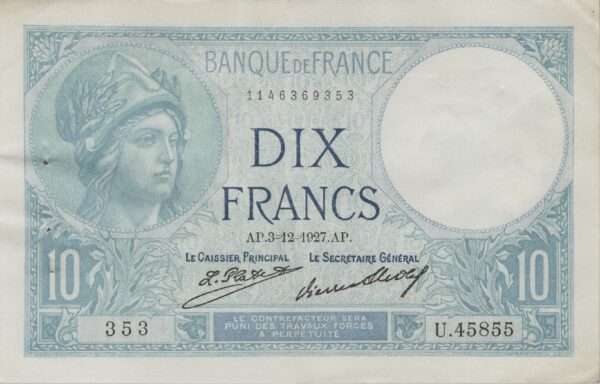 billet de 10 Francs 6069 scaled