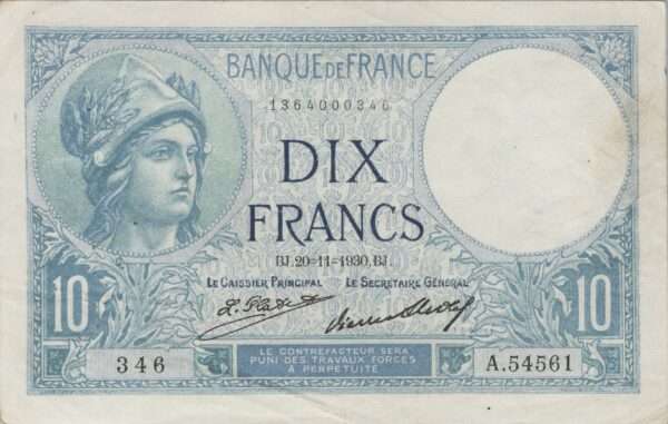 billet de 10 Francs 6083 scaled