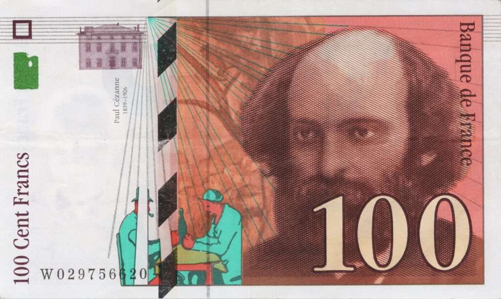 FRANCE billet de 100 Francs Paul-Cézanne 1997