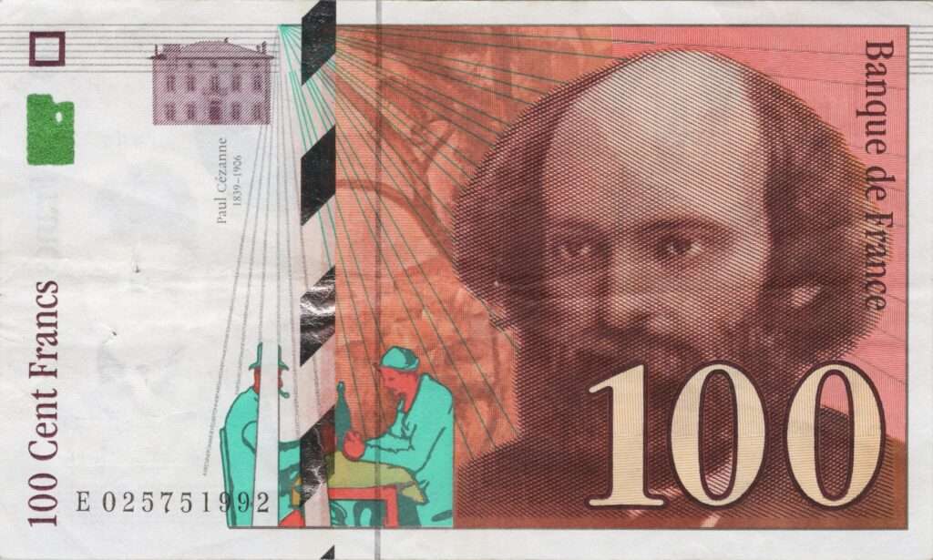 FRANCE billet de 100 Francs Paul-Cézanne 1997