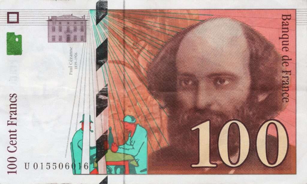 FRANCE billet de 100 Francs Paul-Cézanne 1997