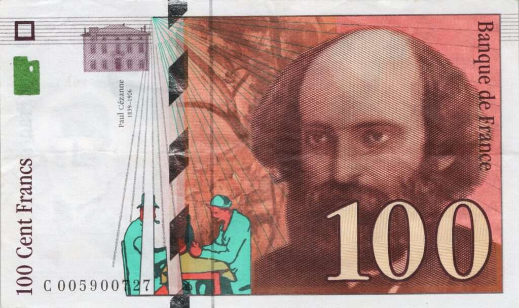 FRANCE billet de 100 Francs Paul-Cézanne 1997