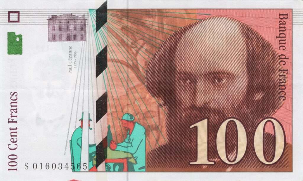 FRANCE billet de 100 Francs Paul-Cézanne 1997