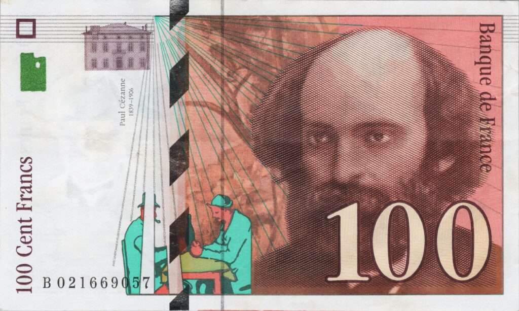 FRANCE billet de 100 Francs Paul-Cézanne 1997