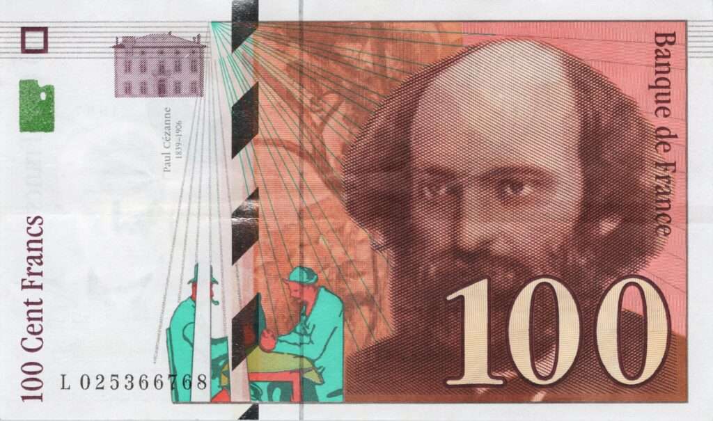 FRANCE billet de 100 Francs Paul-Cézanne 1997