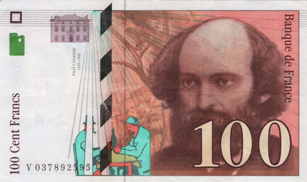 FRANCE billet de 100 Francs Paul-Cézanne 1997