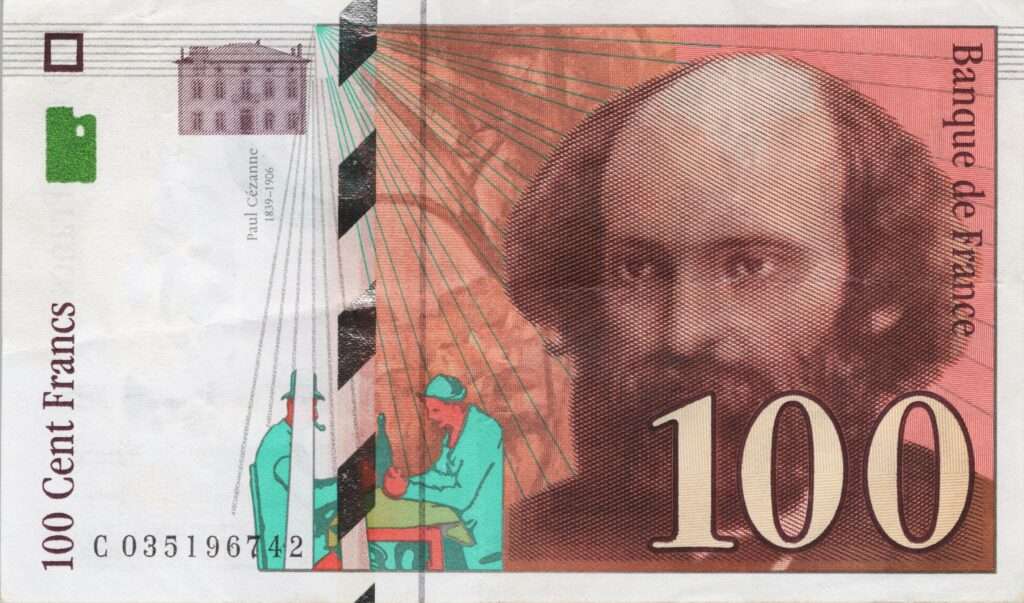 FRANCE billet de 100 Francs Paul-Cézanne 1997