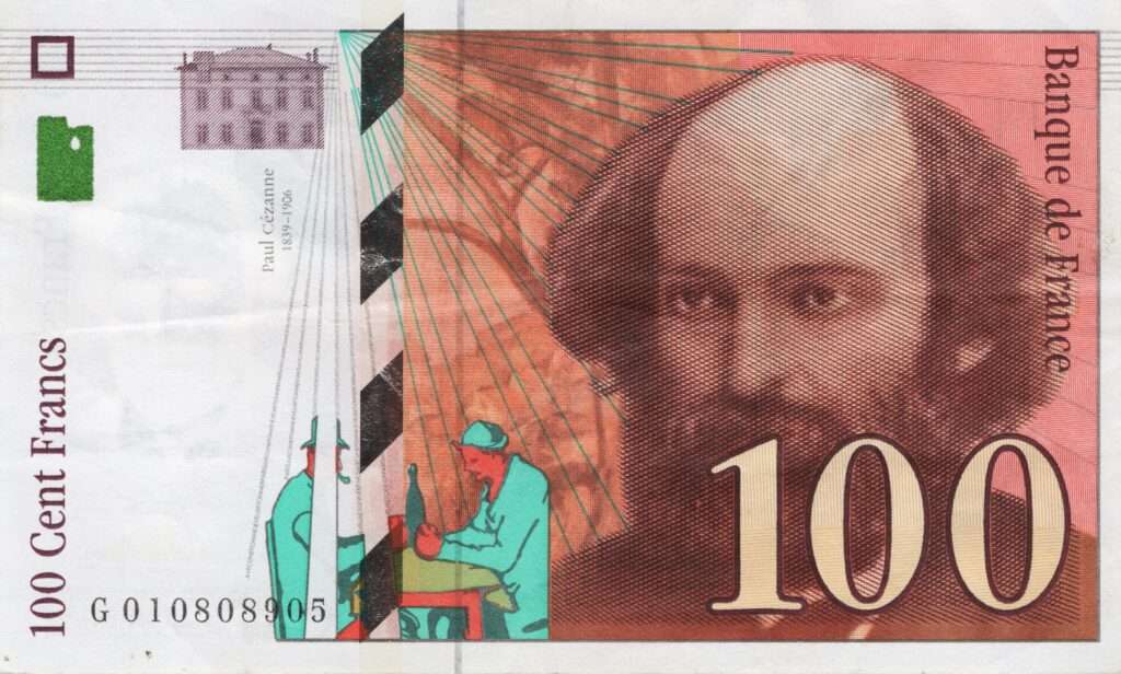 FRANCE billet de 100 Francs Paul-Cézanne 1997