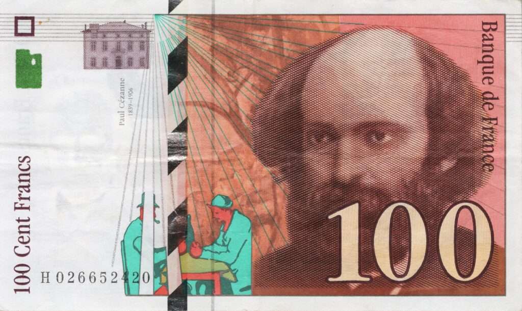 FRANCE billet de 100 Francs Paul-Cézanne 1997