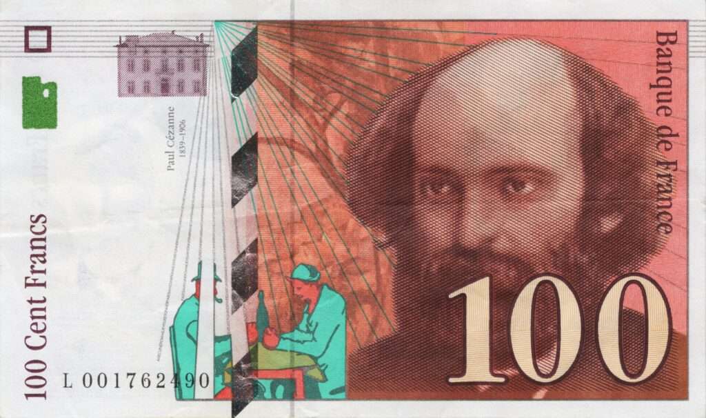 FRANCE billet de 100 Francs Paul-Cézanne 1997