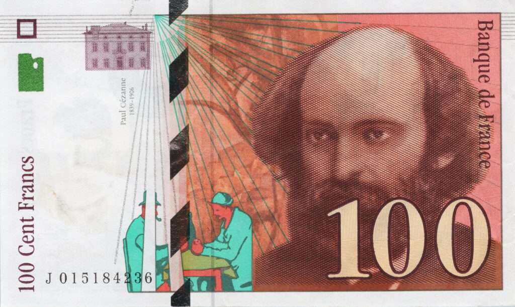 FRANCE billet de 100 Francs Paul-Cézanne 1997