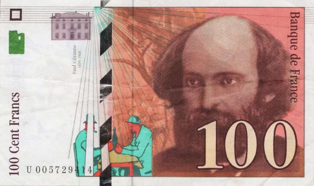 FRANCE billet de 100 Francs Paul-Cézanne 1997