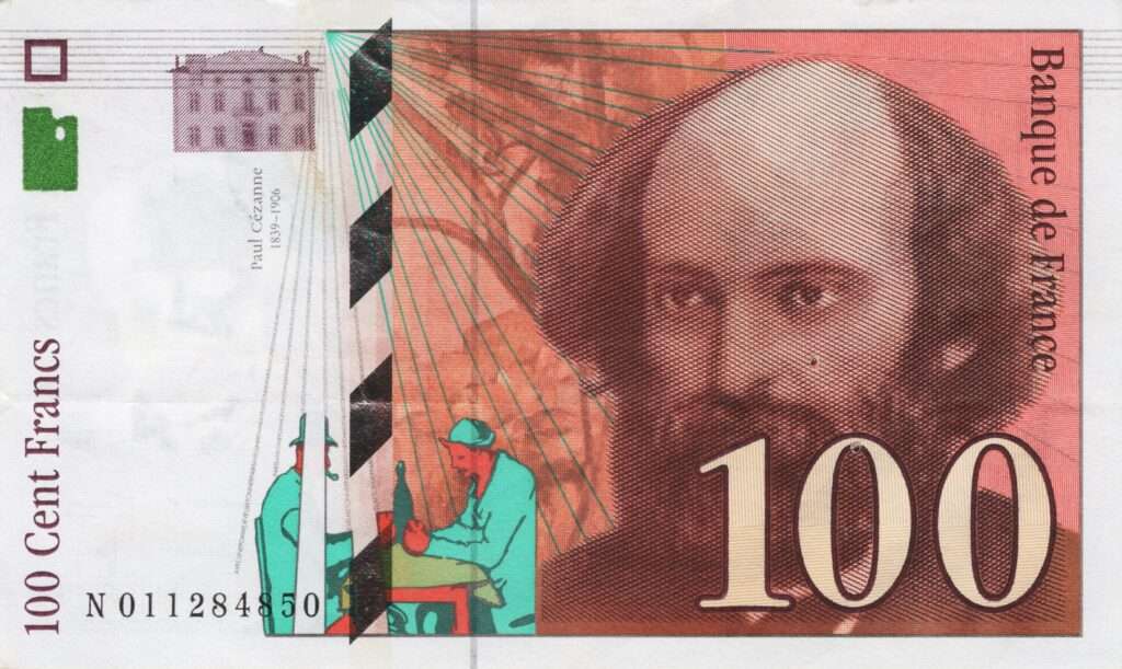 FRANCE billet de 100 Francs Paul-Cézanne 1997