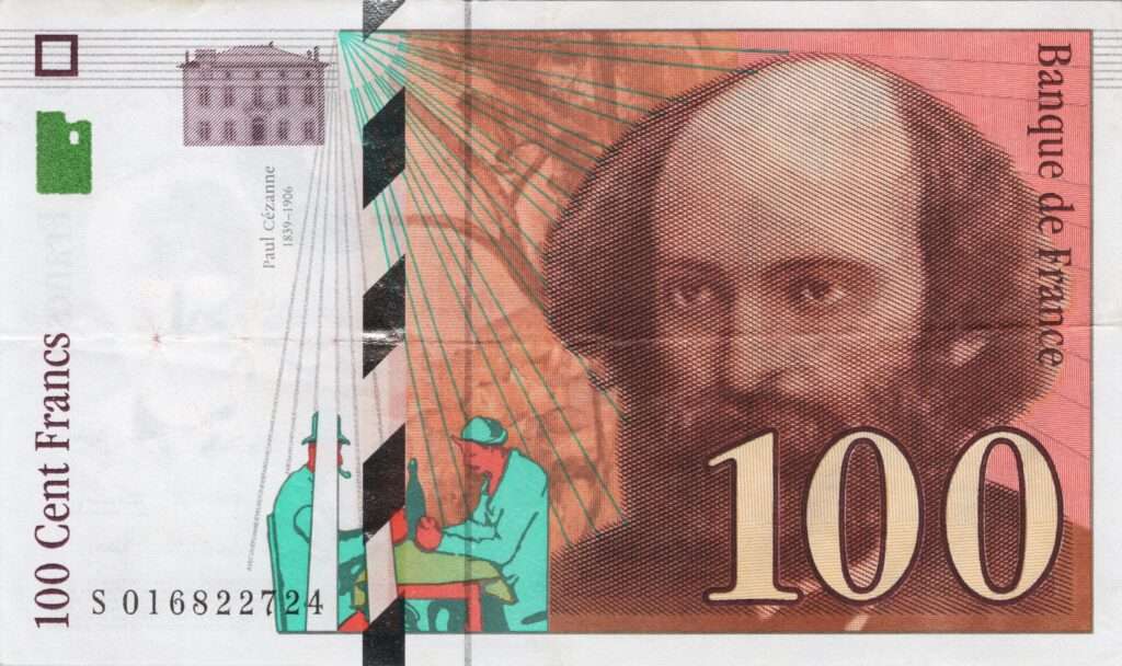 FRANCE billet de 100 Francs Paul-Cézanne 1997