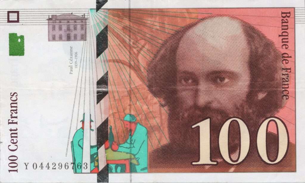 FRANCE billet de 100 Francs Paul-Cézanne 1998