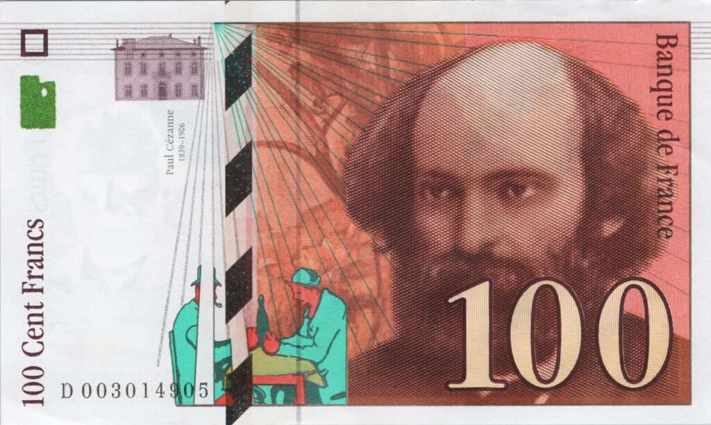 FRANCE billet de 100 Francs Paul-Cézanne 1997