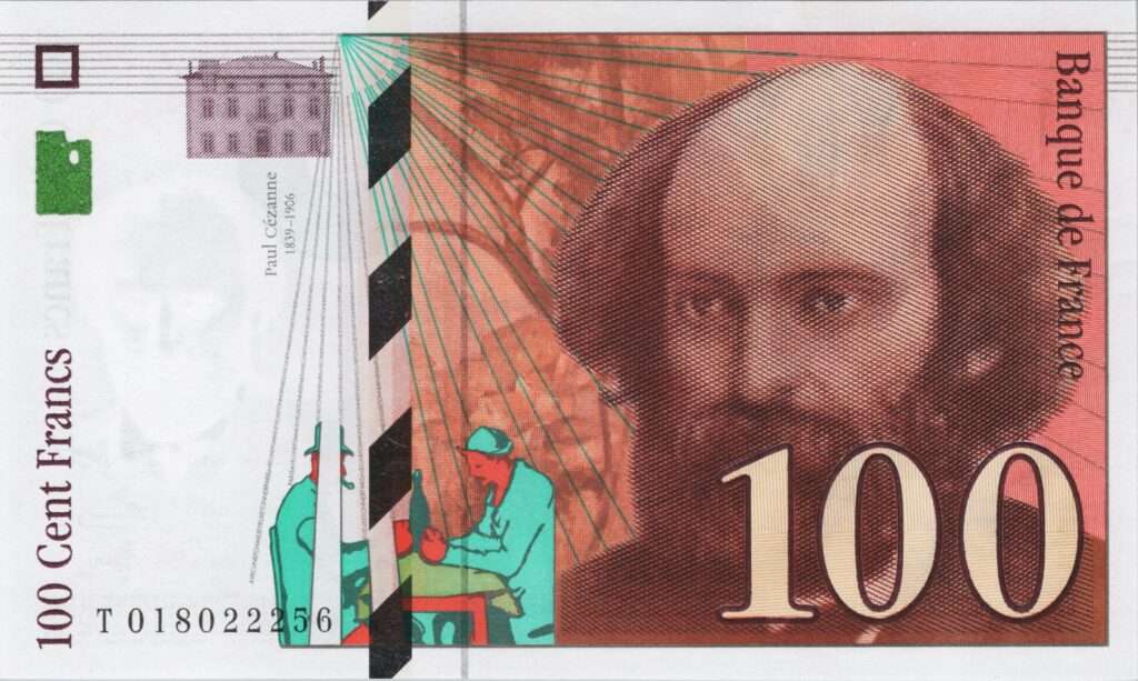 FRANCE billet de 100 Francs Paul-Cézanne 1997