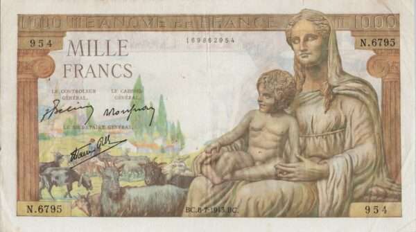 billet de 1000 Francs 6009 scaled