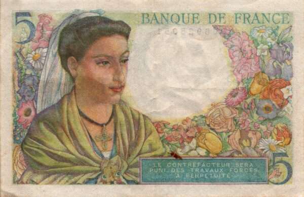 billet de 5 Francs 5936