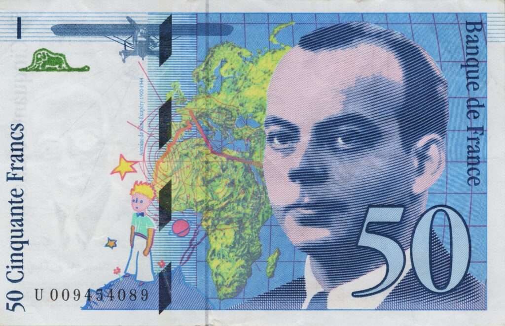 FRANCE billet de 50 Francs Saint-Exupéry 1993