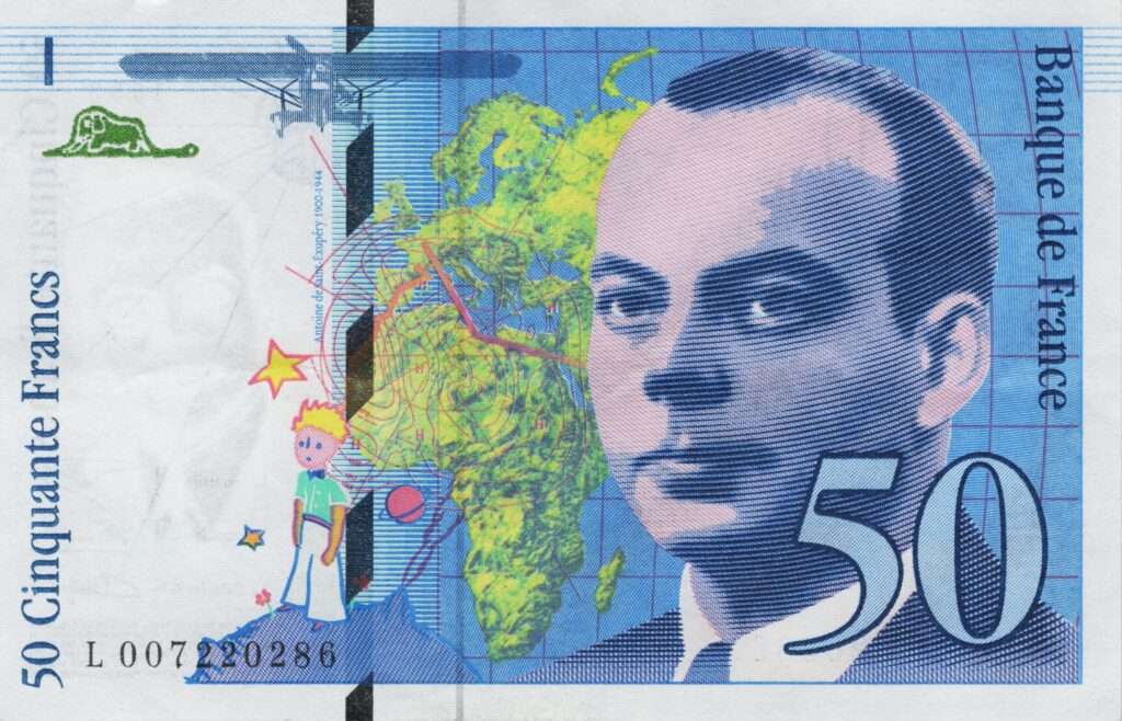 FRANCE billet de 50 Francs Saint-Exupéry 1993