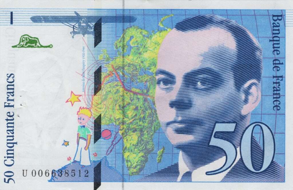 FRANCE billet de 50 Francs Saint-Exupéry 1993