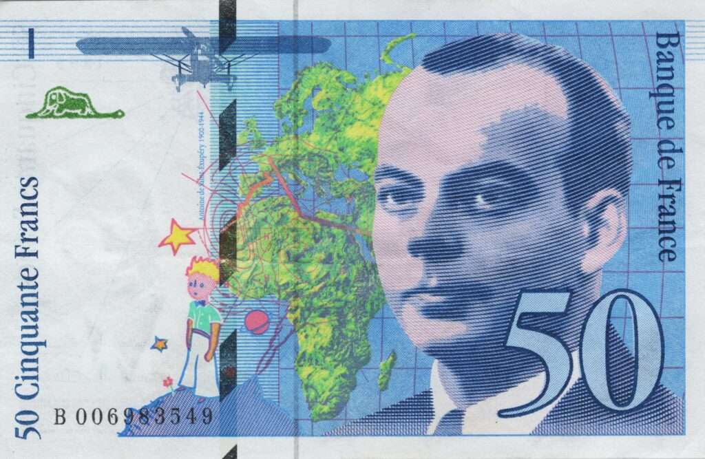 FRANCE billet de 50 Francs Saint-Exupéry 1993