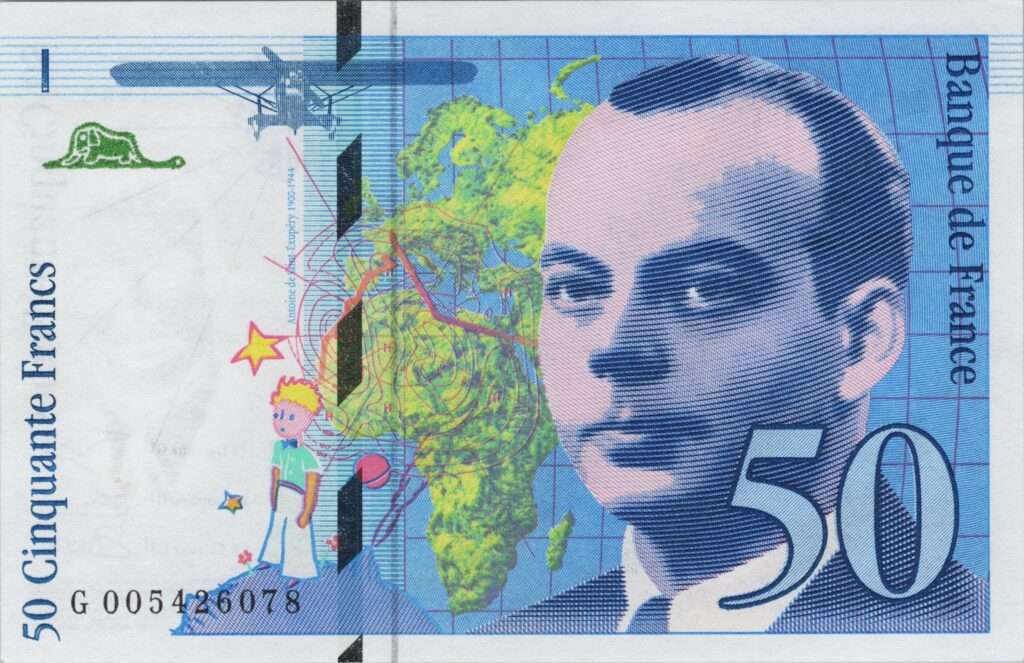 FRANCE billet de 50 Francs Saint-Exupéry 1993