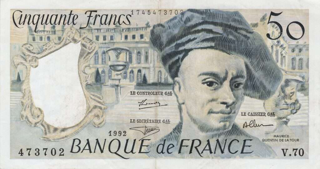 FRANCE billet de 50 Francs Quentin De La Tour 1992